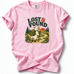 Lost and Found Premium T-Shirt in Blossom, front view