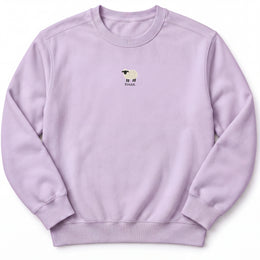 Sheep Found Premium Sweatshirt in Orchid, front view