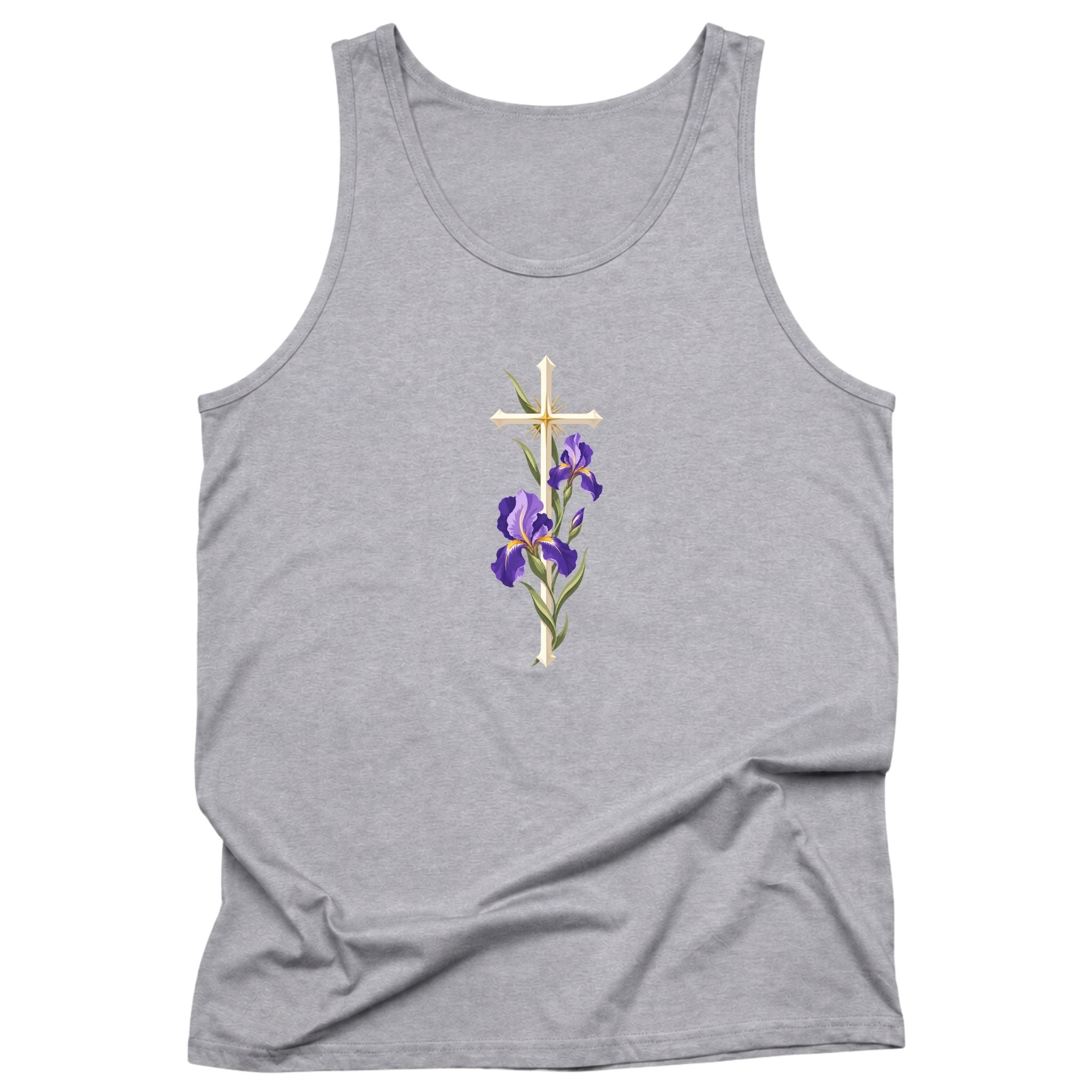Iris Cross Christian Tank Top