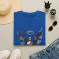 Celestial Guardian Angel Christian T-Shirt – Galaxy Wings Faith Tee