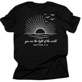Matthew 5:14 “You Are the Light of the World” Christian T-Shirt