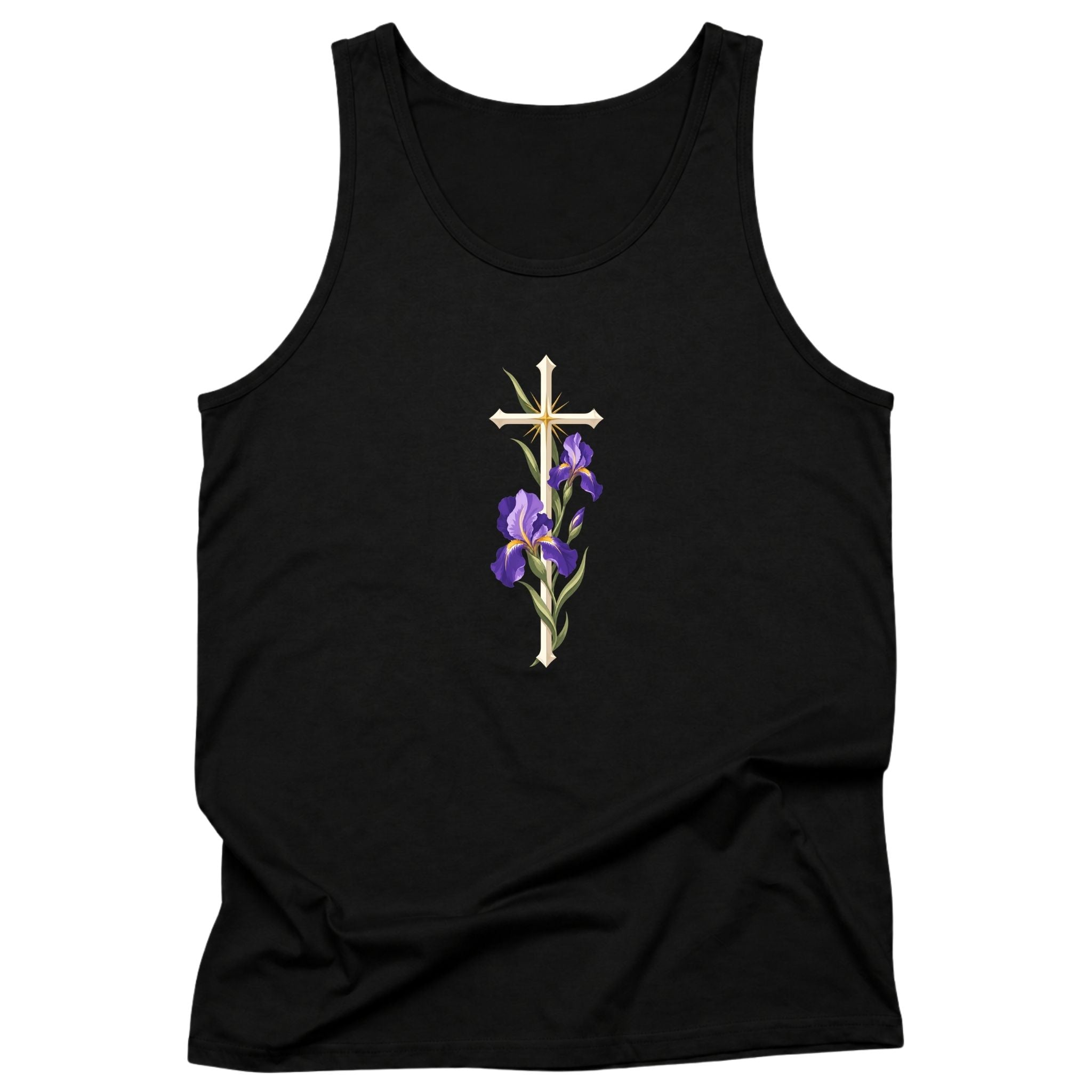 Iris Cross Christian Tank Top