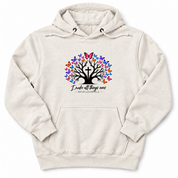 All Things New Premium Hoodie in Oatmeal Heather