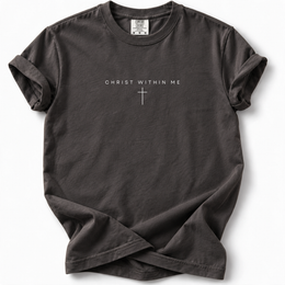 Christ Within Me Premium T-Shirt — Graphite