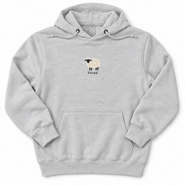 Sheep Found Premium Hoodie in Heather Grey
