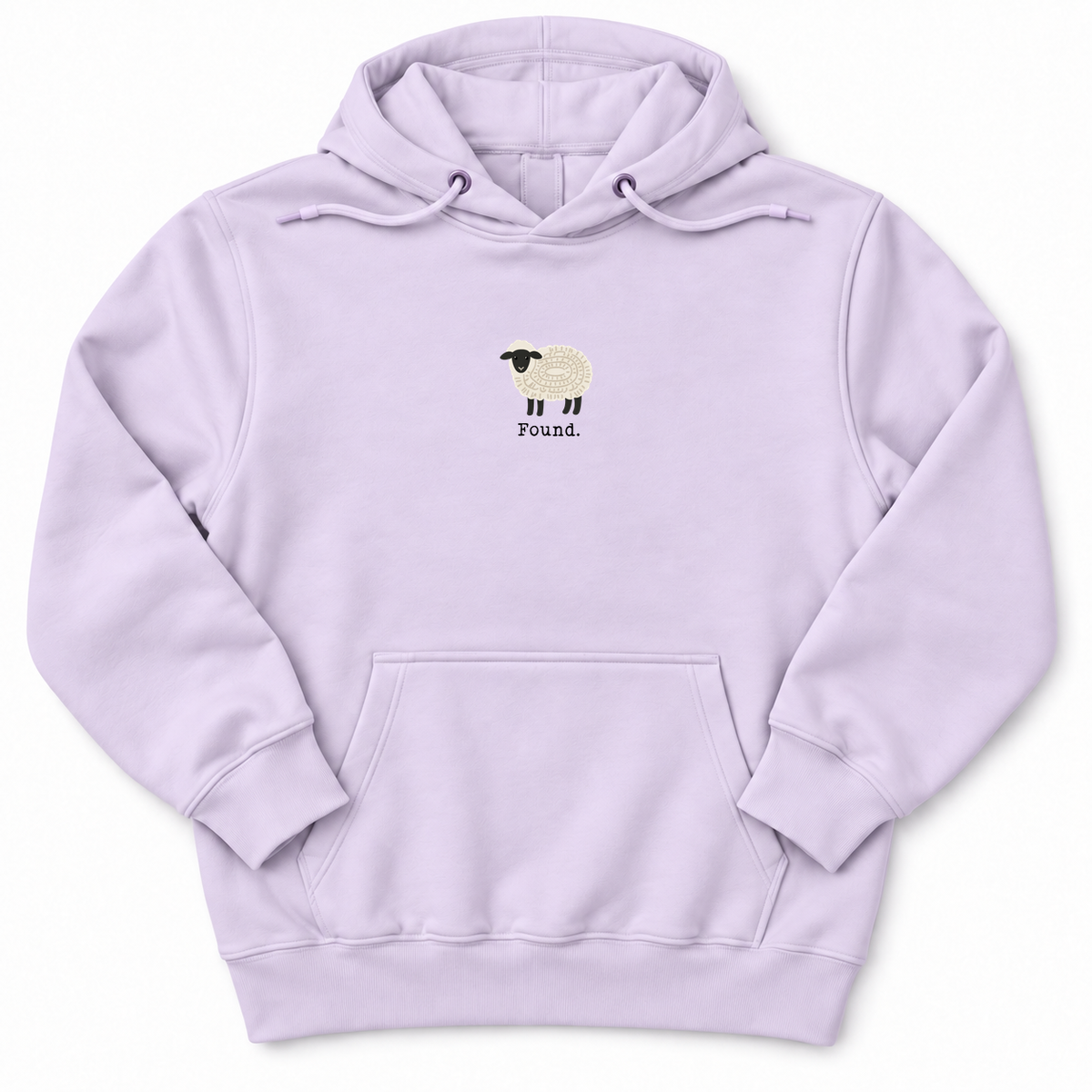 Sheep Found Premium Hoodie in Lilac