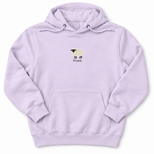Sheep Found Premium Hoodie in Lilac