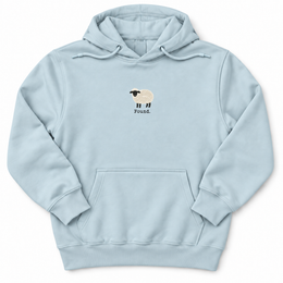 Sheep Found Premium Hoodie in Blue Mist