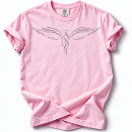 Guardian Angel Premium T-Shirt — Blossom — Front