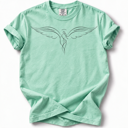 Guardian Angel Premium T-Shirt — Island Reef — Front