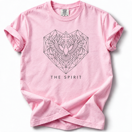 Holy Spirit Sacred Geometry Premium T-Shirt — Blossom