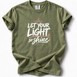 Let Your Light Shine Premium T-Shirt — Hemp