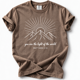 Mountain Light Premium T-Shirt — Espresso