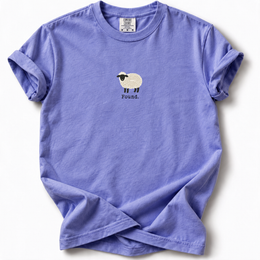 Sheep Found Premium T-Shirt — Flo Blue