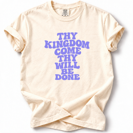 Thy Kingdom Come Premium T-Shirt — Ivory